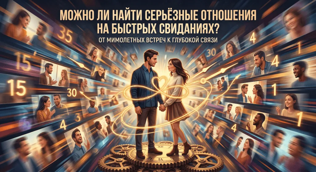 Можно ли найти серьёзные отношения на быстрых свиданиях
